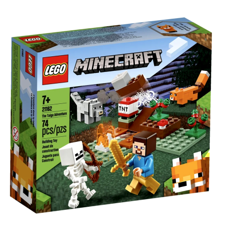 LEGO Minecraft 21162 Przygoda w tajdze